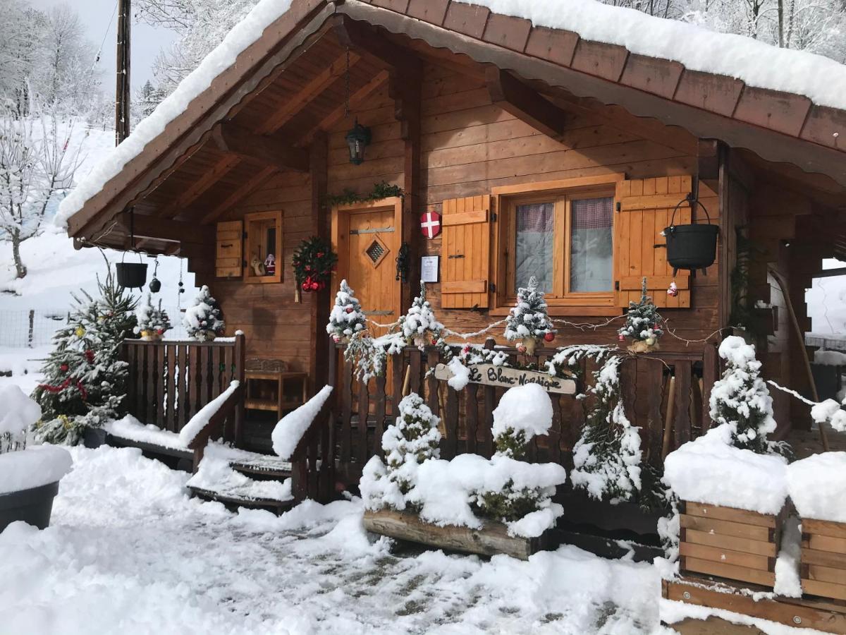 Le Blanc Nordique Villa Le Bouchet-Mont Charvin Buitenkant foto