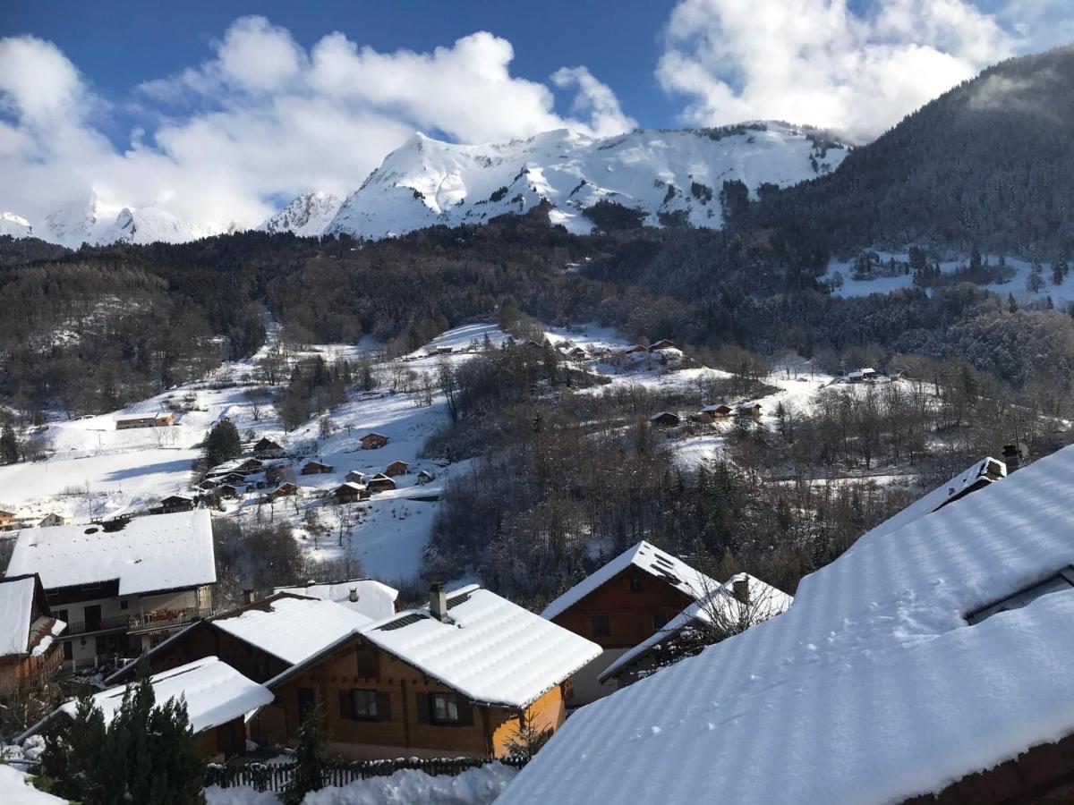 Le Blanc Nordique Villa Le Bouchet-Mont Charvin Buitenkant foto