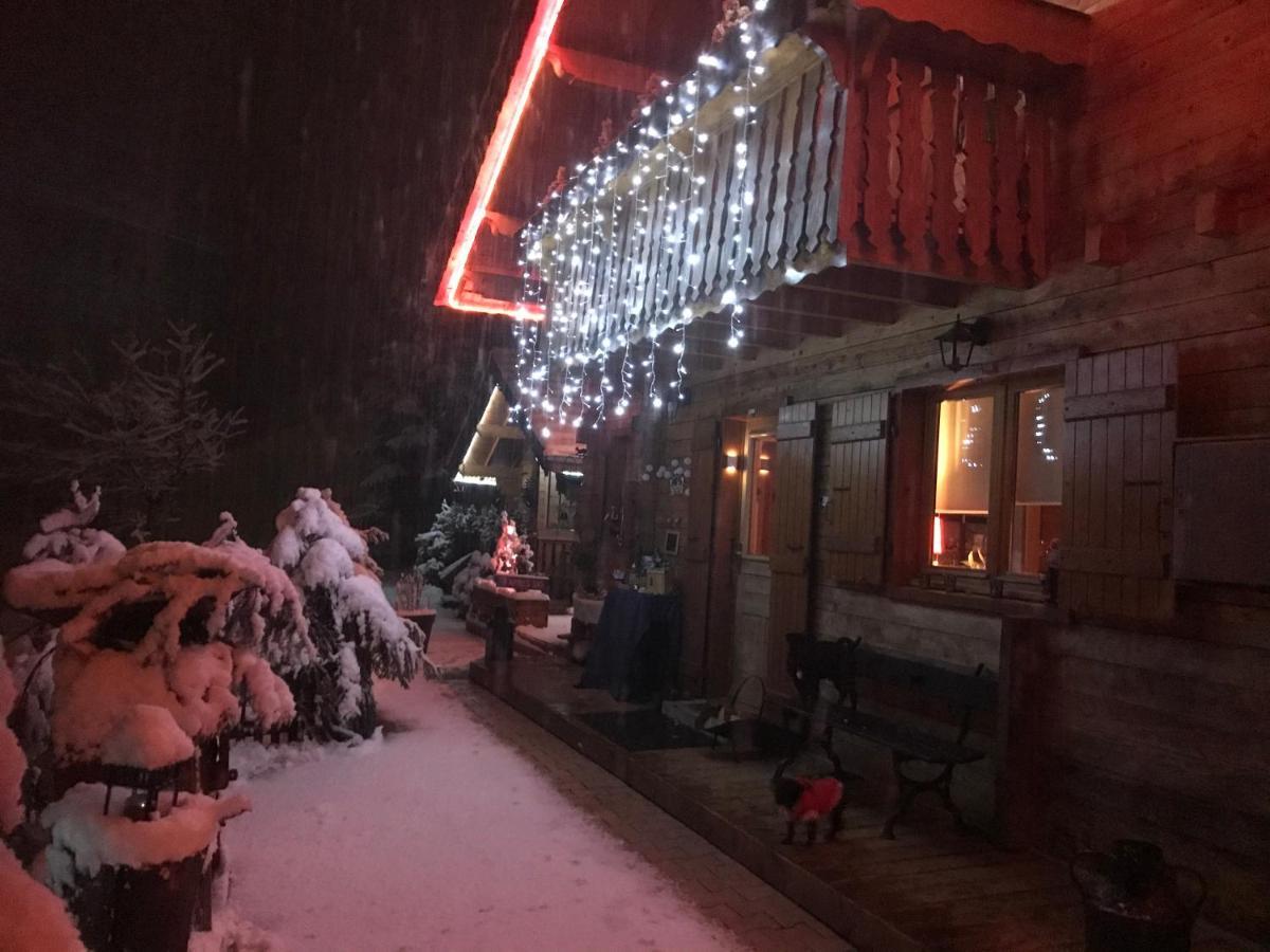 Le Blanc Nordique Villa Le Bouchet-Mont Charvin Buitenkant foto