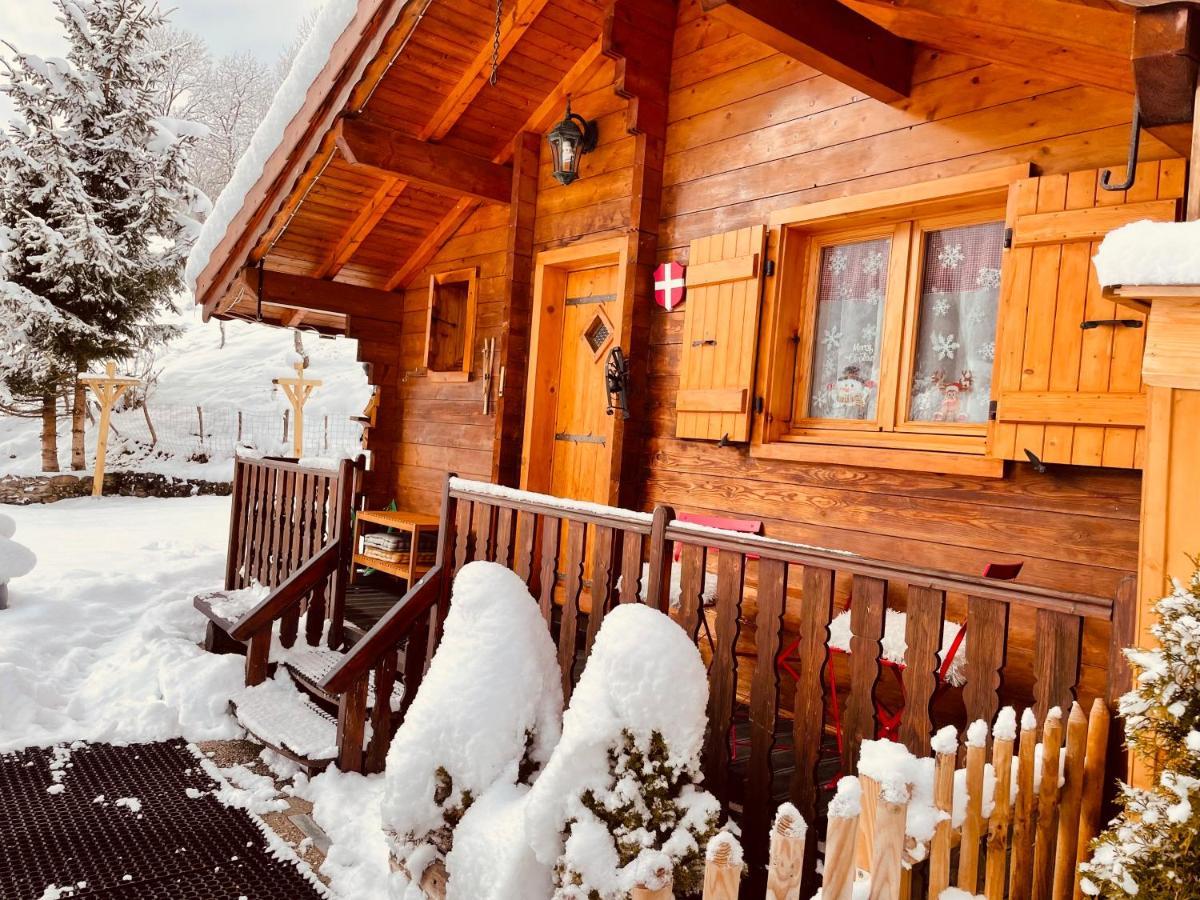 Le Blanc Nordique Villa Le Bouchet-Mont Charvin Buitenkant foto