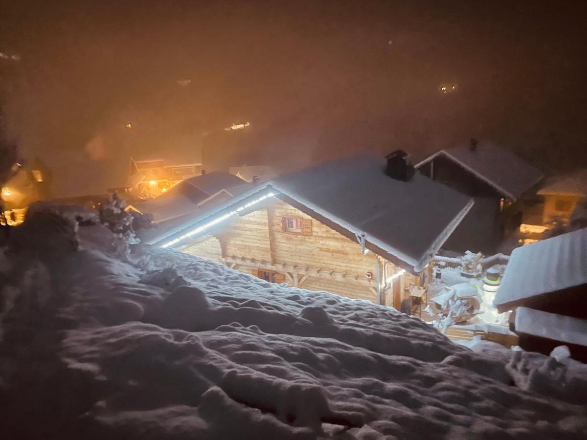 Le Blanc Nordique Villa Le Bouchet-Mont Charvin Buitenkant foto