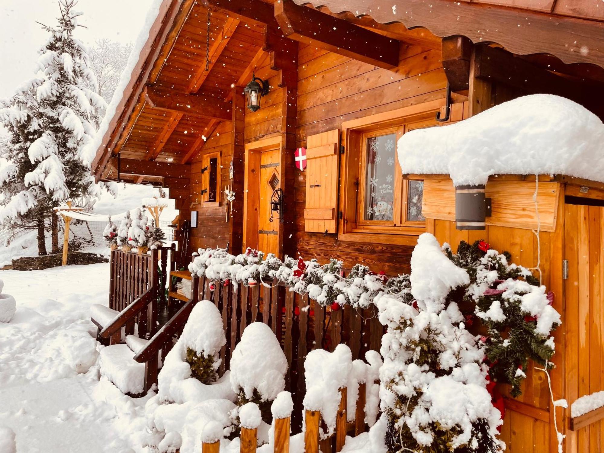 Le Blanc Nordique Villa Le Bouchet-Mont Charvin Buitenkant foto